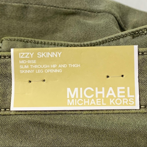 Michael Kors Izzy Skinny Mid Rise Jeans - Picture 5 of 15